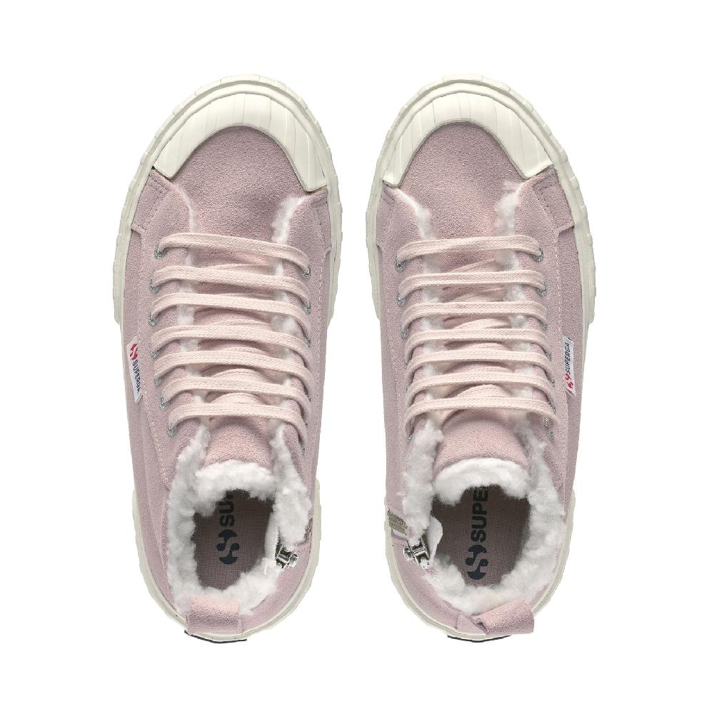 Superga 2696 KIDS STRIPE SUEDEVIOLET HUSHED-FAVORIO Sconto