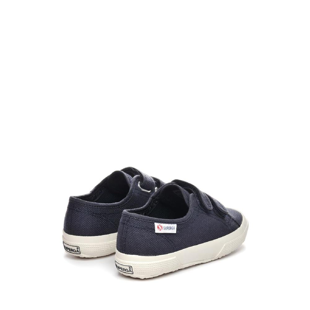 Superga 2725 STRAPS KIDSBLUE GREY DK-AVORIO NUDE Online