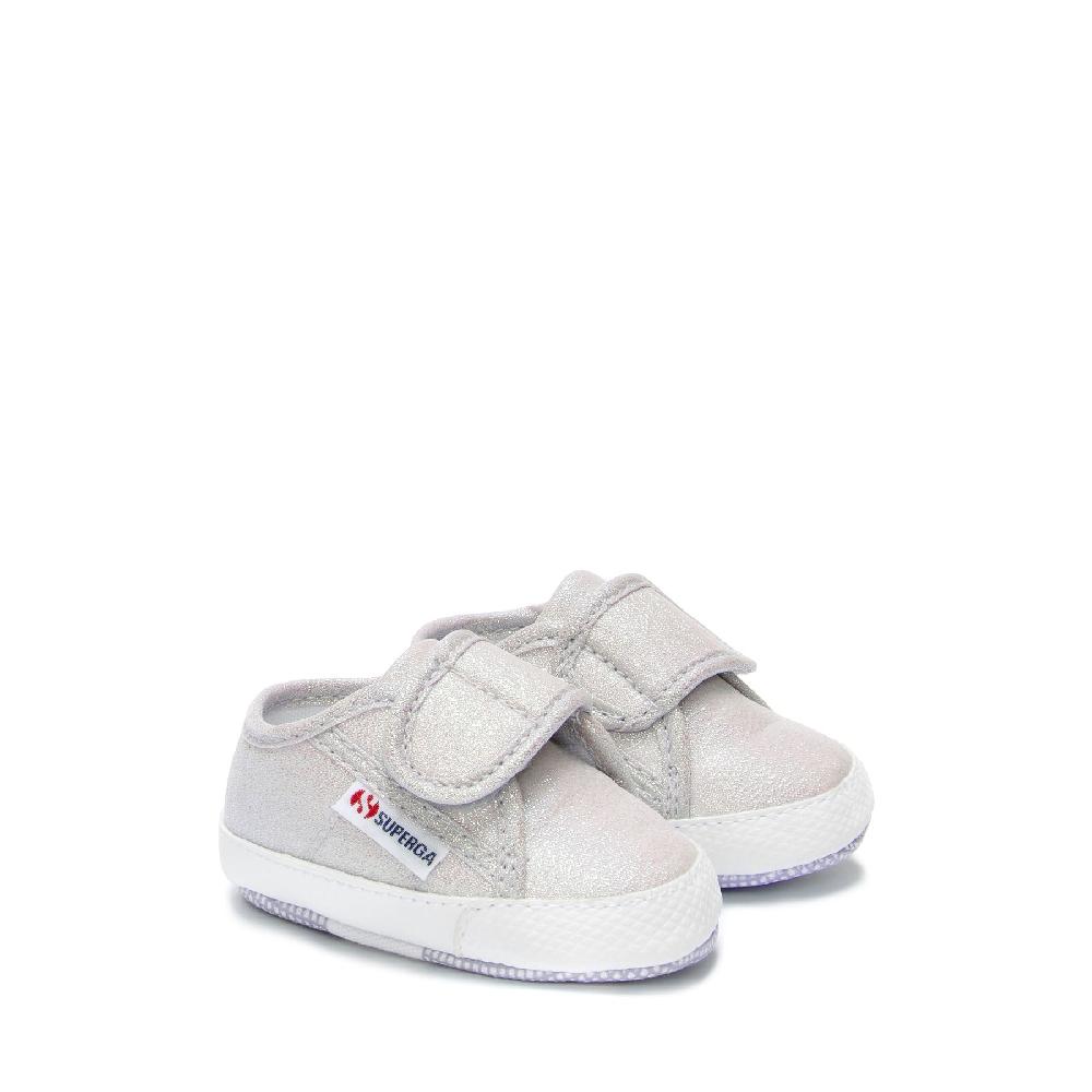 Superga 4006 BABY STRAP LAMEPASTEL LILLA IRIDESCENT Vendita