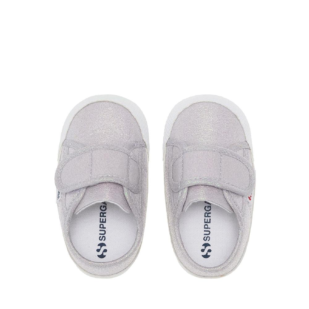 Superga 4006 BABY STRAP LAMEPASTEL LILLA IRIDESCENT Vendita