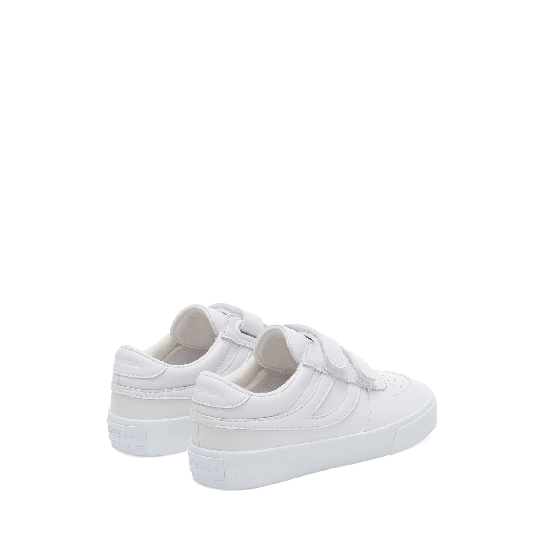 Superga 2846 KIDS SEATTLE STRAPS VEGAN MATERIALTOTAL WHITE Pezzi Unici