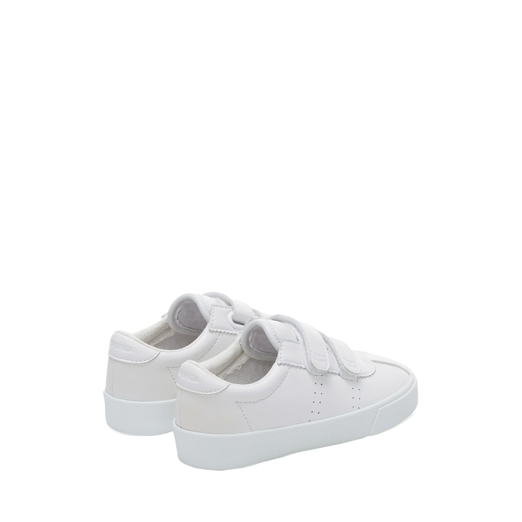 Superga 2843 KIDS CLUB S STRAPS VEGAN MATERIALTOTAL WHITE Soddisfazione Garantita