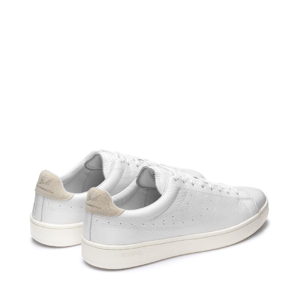 Superga 4833 LENDL MATCHWHITE-WHITE AVORIO Saldi Di Fabbrica