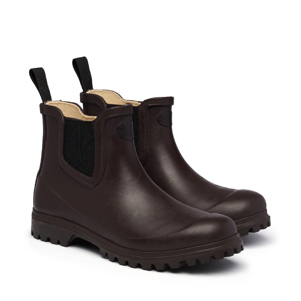 Superga 798 RUBBER BOOTS MIDBROWN DARK Qualità Garantita