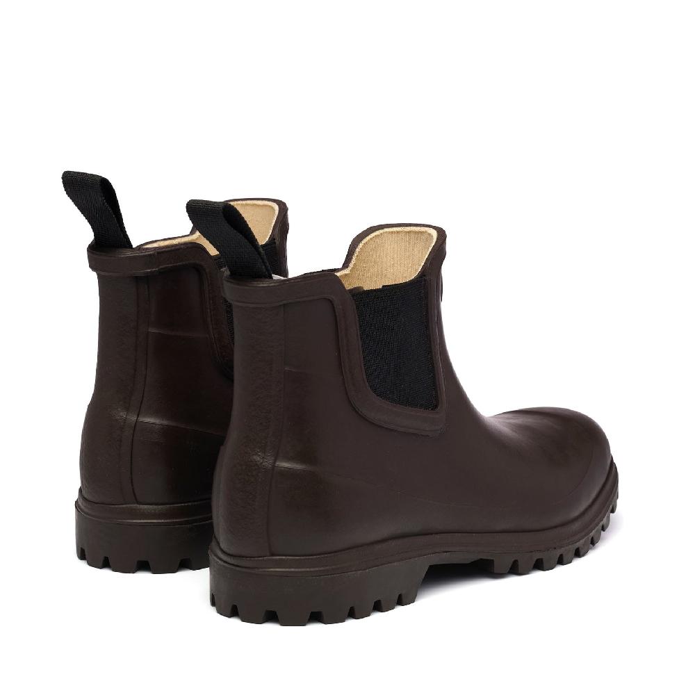 Superga 798 RUBBER BOOTS MIDBROWN DARK Qualità Garantita