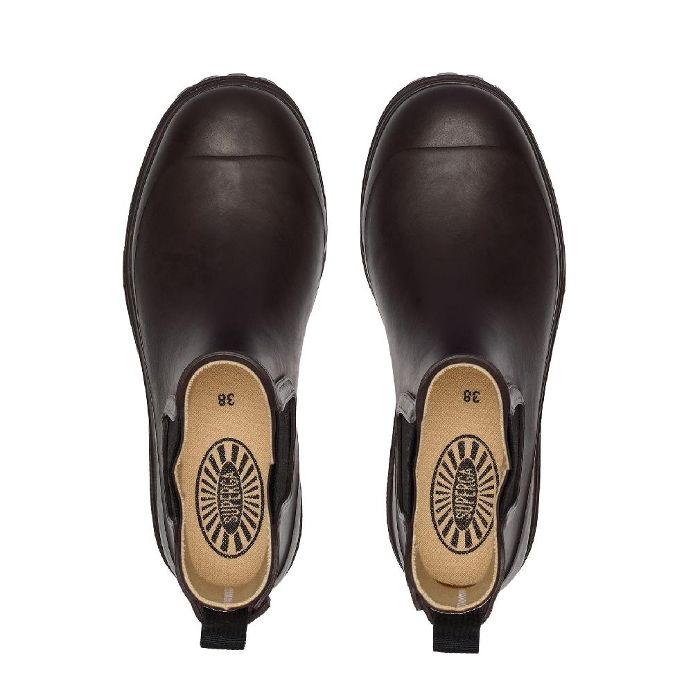 Superga 798 RUBBER BOOTS MIDBROWN DARK Qualità Garantita