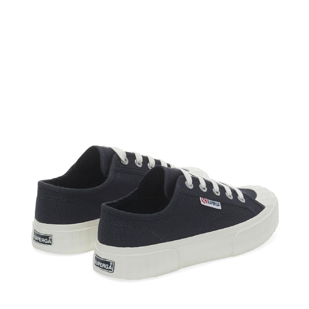 Superga 2630 STRIPEBLUE GREY DK-FAVORIO Offerta