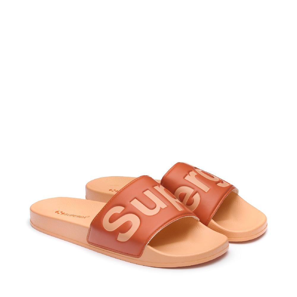 Superga 1908 SLIDES POLYSOFTORANGE MELON-ORANGE MD Outlet