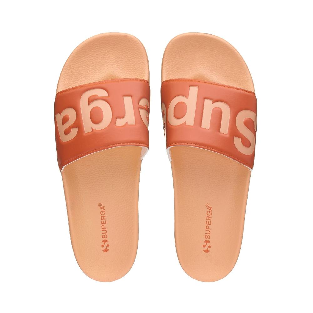 Superga 1908 SLIDES POLYSOFTORANGE MELON-ORANGE MD Outlet