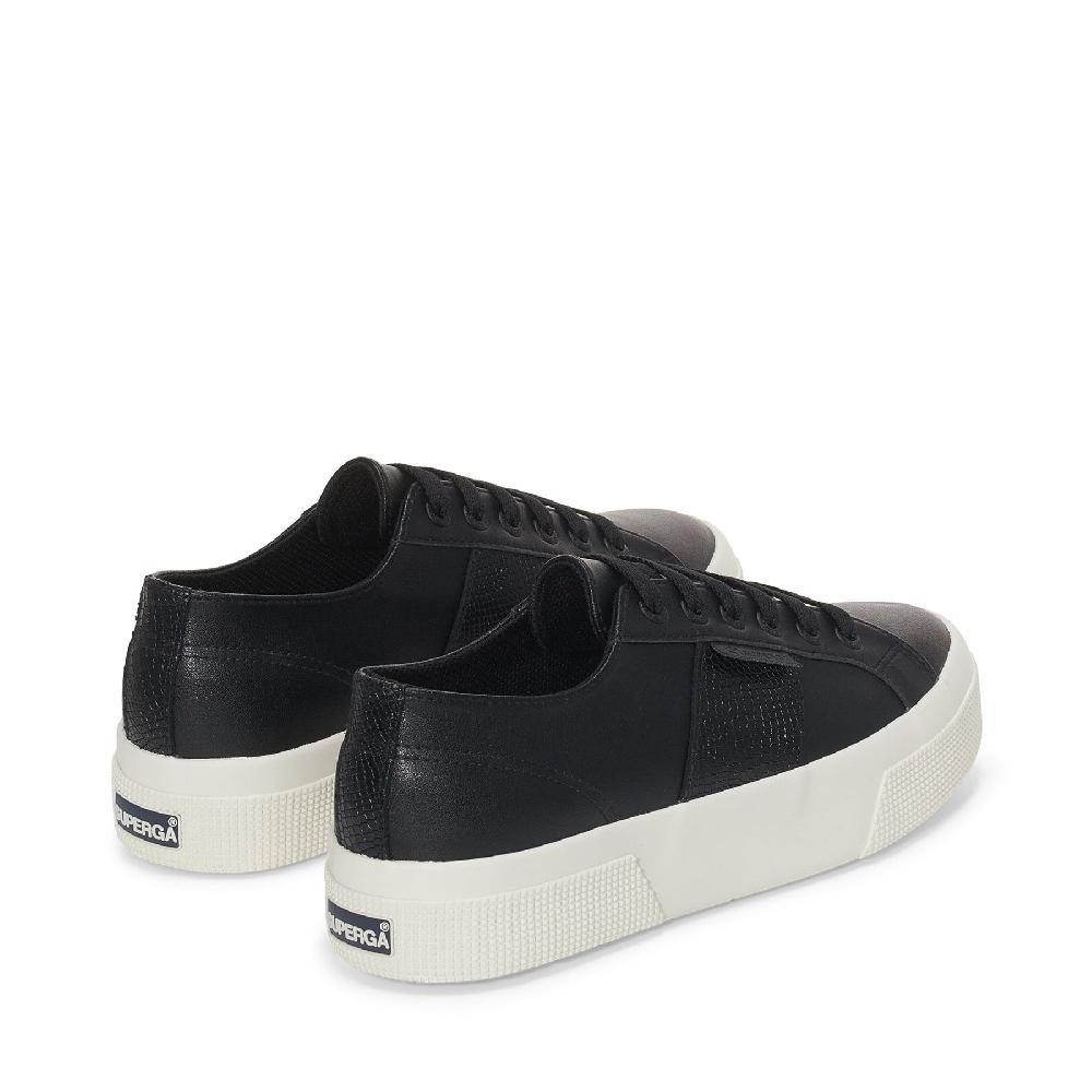 Superga 2740 PLATFORM SNAKEBLACK-FAVORIO In Linea