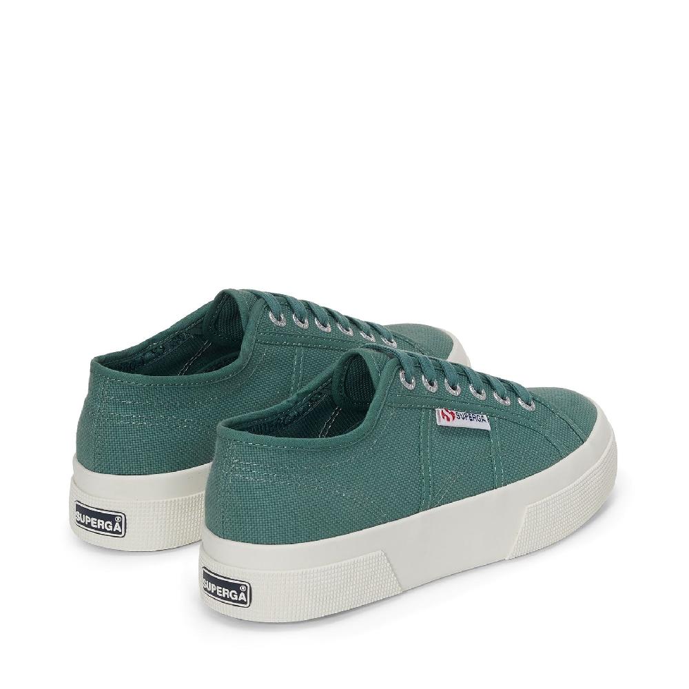 Superga 2740 PLATFORMGREEN DUSTY-FAVORIO Acquista Ora