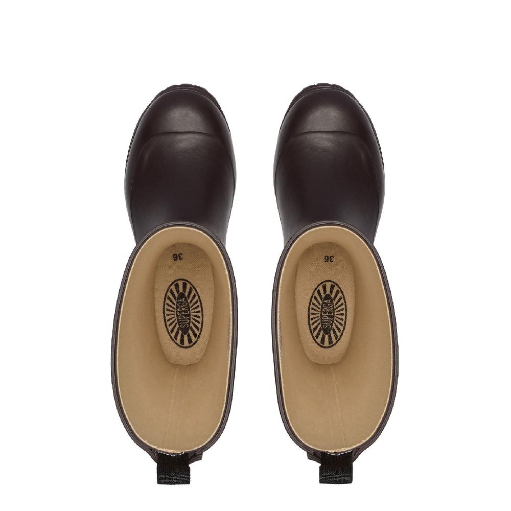 Superga 799 RUBBER BOOTSBROWN DARK Nuova