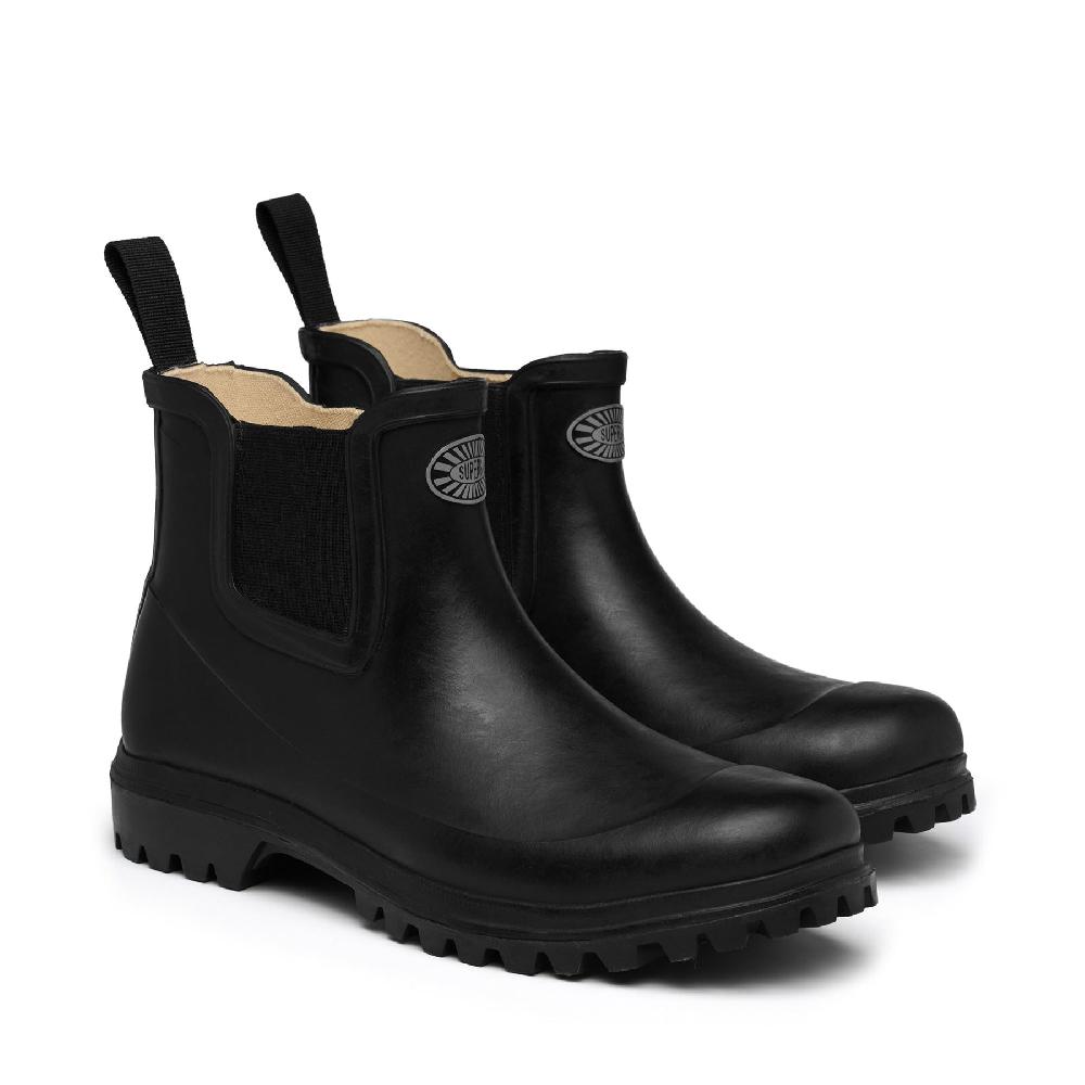 Superga 798 RUBBER BOOTS MIDBLACK Prezzo Ridotto