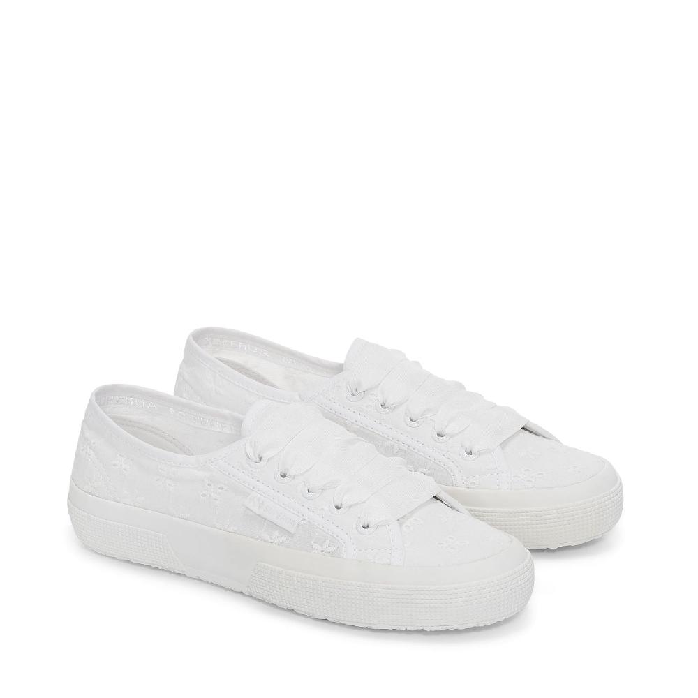 Superga 2750 FLOWER SANGALLOTOTAL WHITE Flash Sale
