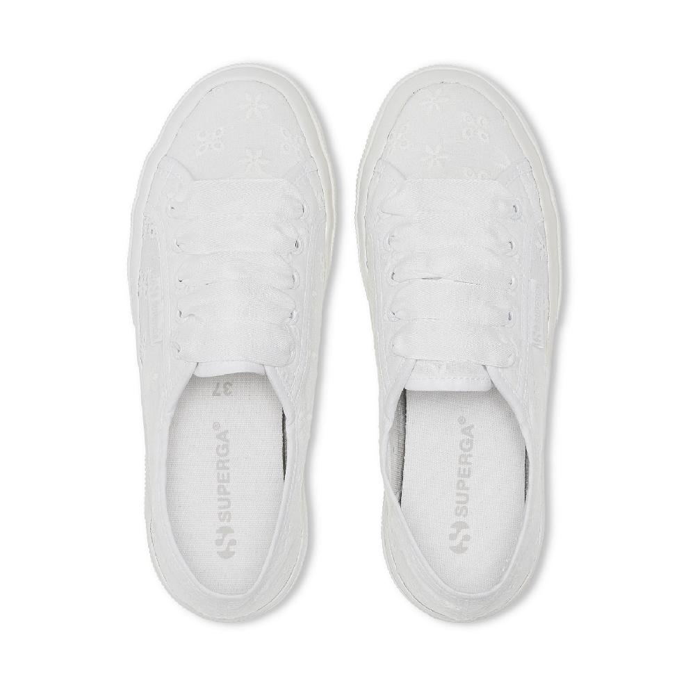 Superga 2750 FLOWER SANGALLOTOTAL WHITE Flash Sale