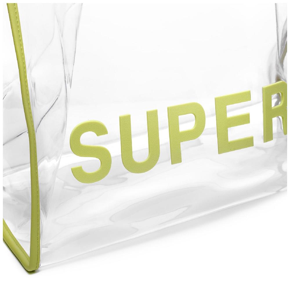 Superga TRANSPARENT SHOPPING BAGGREEN SUNNY LIME Offerta esclusiva