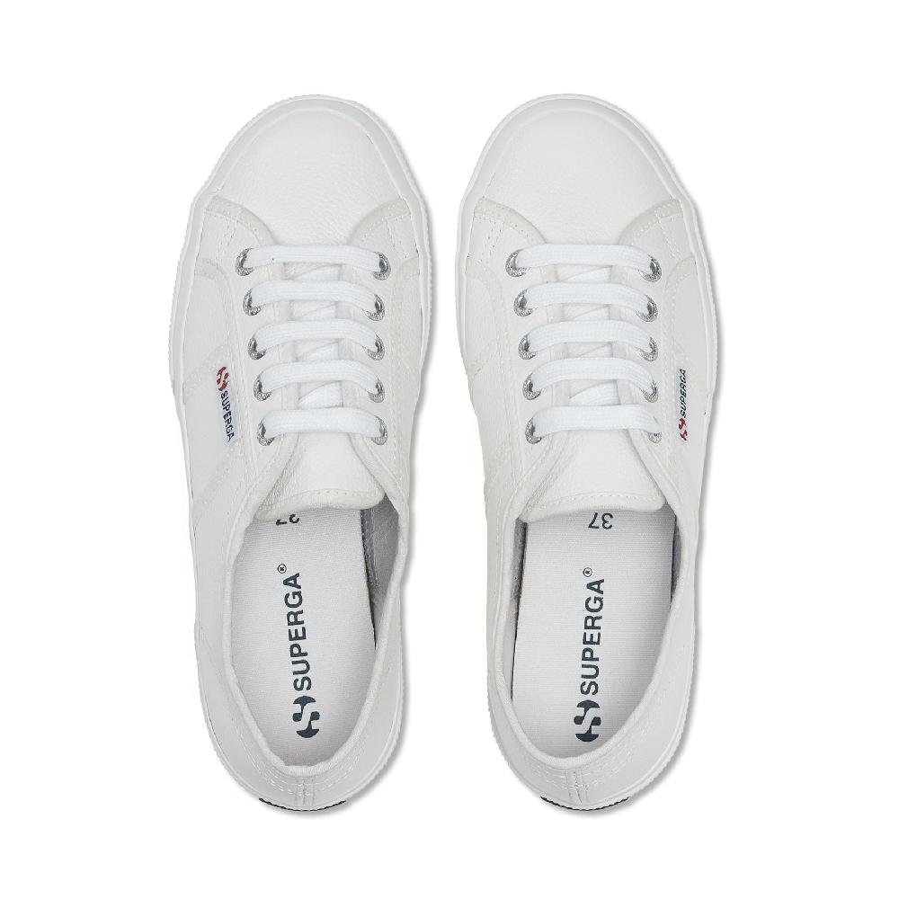 Superga 2750 TUMBLED LEATHERWHITE Offerta Pasqua