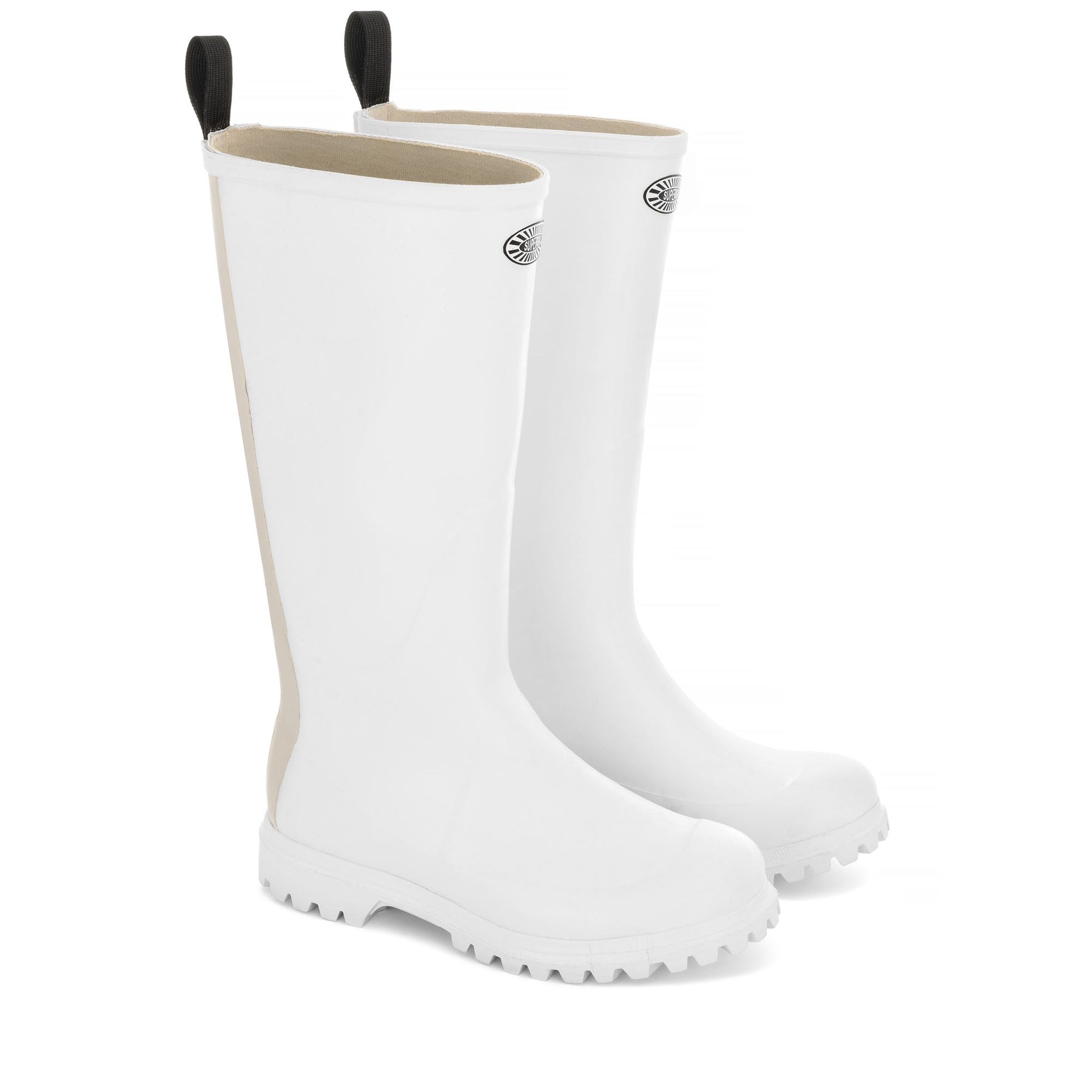Superga 799 RUBBER BOOTS LETTERINGWHITE Offerta per la Festa della Mamma