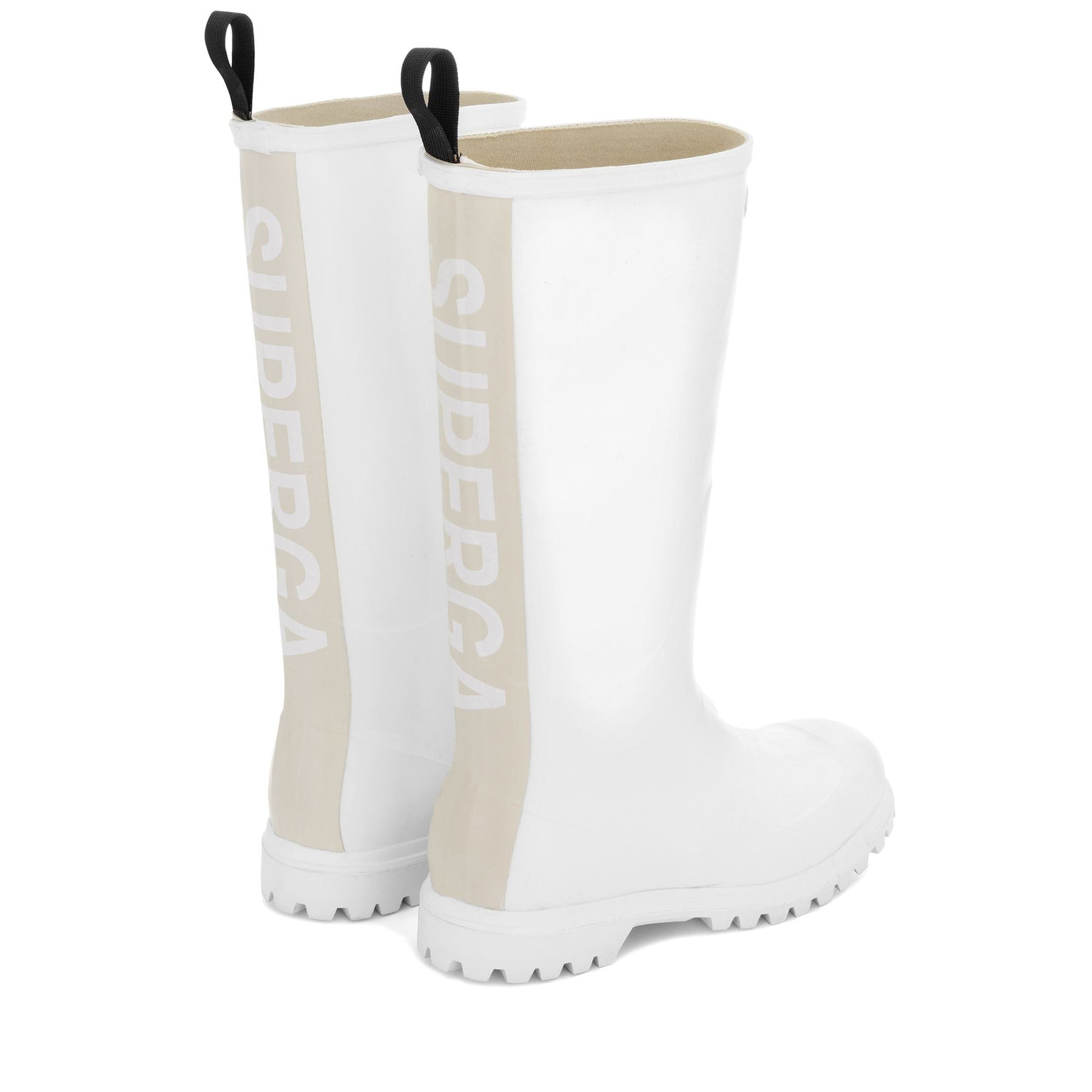 Superga 799 RUBBER BOOTS LETTERINGWHITE Offerta per la Festa della Mamma