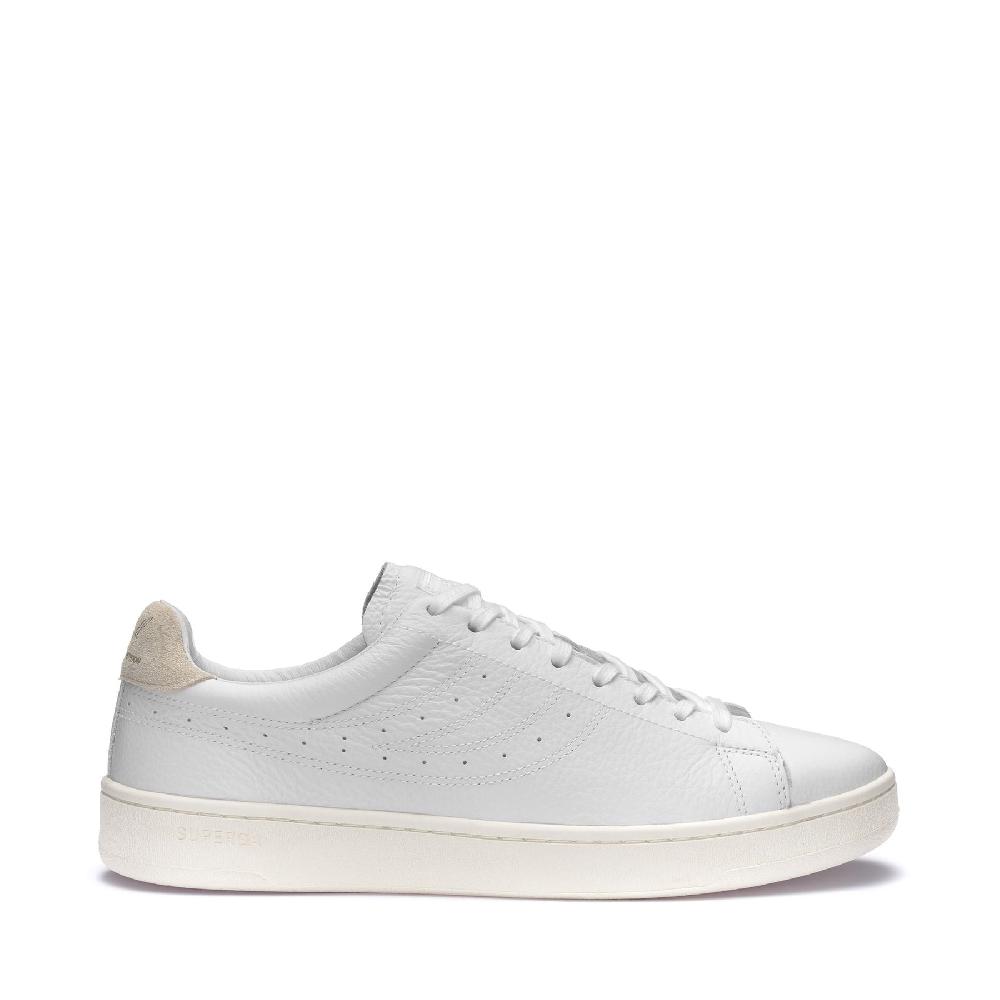 Superga 4833 LENDL MATCHWHITE-WHITE AVORIO Vendita calda