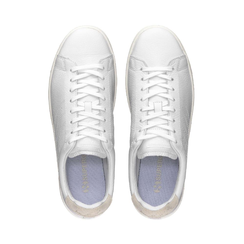 Superga 4833 LENDL MATCHWHITE-WHITE AVORIO Vendita calda
