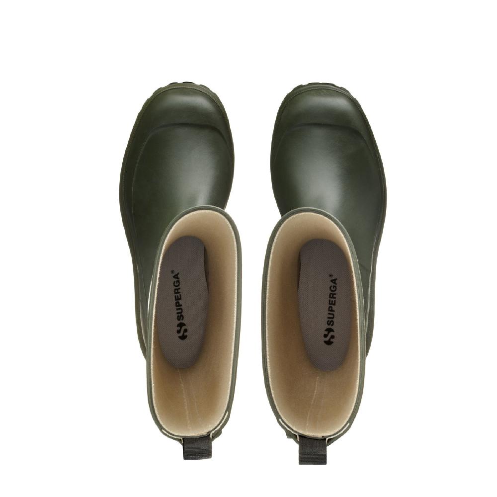Superga 799 RUBBER BOOTS LETTERINGGREEN SHERWOOD Discount Store per i nuovi prodotti
