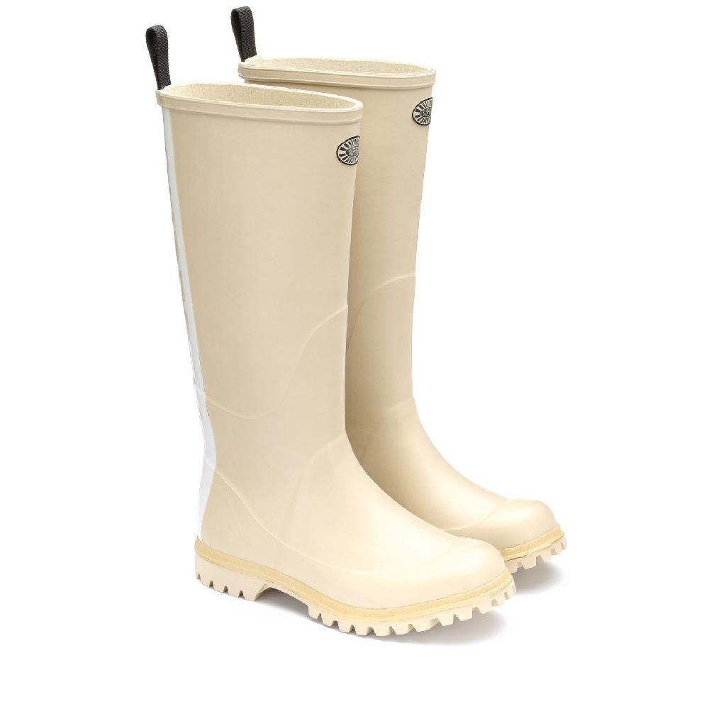 Superga 799 RUBBER BOOTS LETTERINGBEIGE SEMOLINA Super sconto