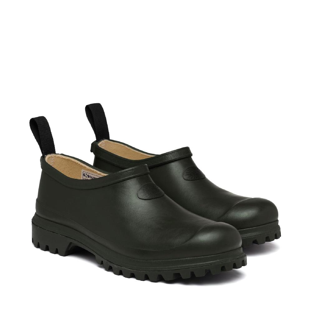 Superga 809 RUBBER MULEGREEN SHERWOOD Negozio online di fabbrica