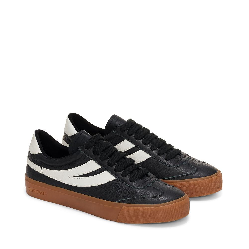 Superga 4834 CLUB S SWALLOWBLACK-GUM Vendita calda