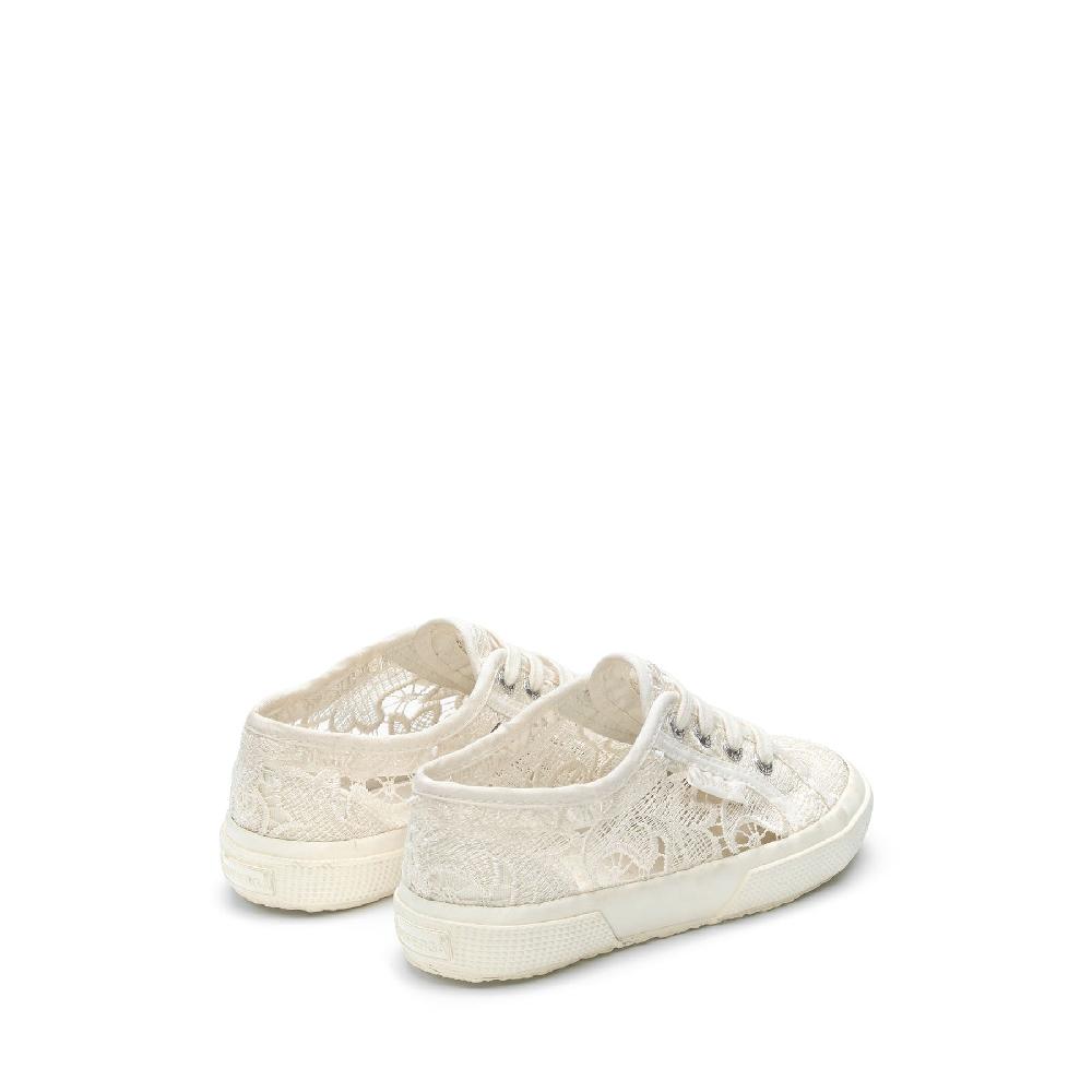 Superga 2750 KIDS MACRAMETOTAL WHITE AVORIO Offerta settimanale