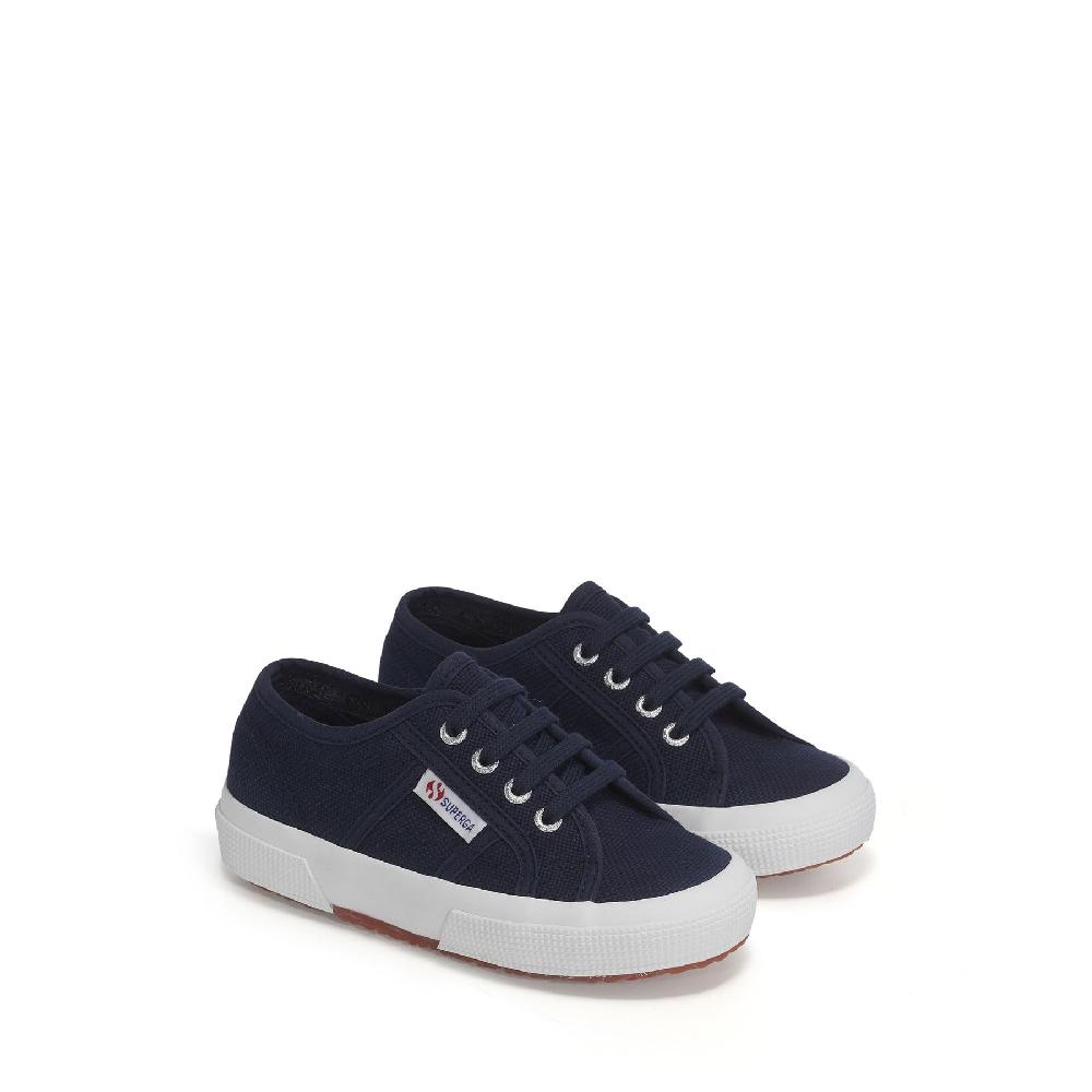 Superga 2750-JCOT CLASSICNAVY-FWHITE Fino al 50% di sconto