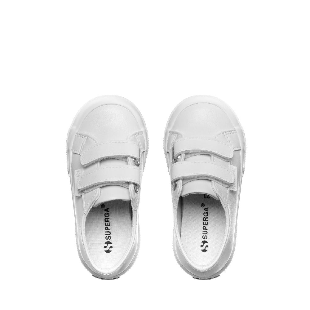 Superga 2750 KIDS STRAPS VEGAN MATERIALWHITE 50% di sconto con spedizione gratuita