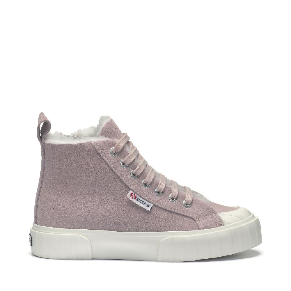 Superga 2696 KIDS STRIPE SUEDEVIOLET HUSHED-FAVORIO Limitato a 3 giorni