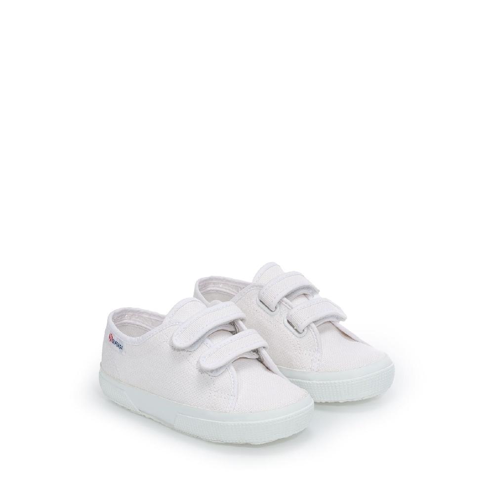 Superga 2725 STRAPS KIDSWHITE NUDE In Linea