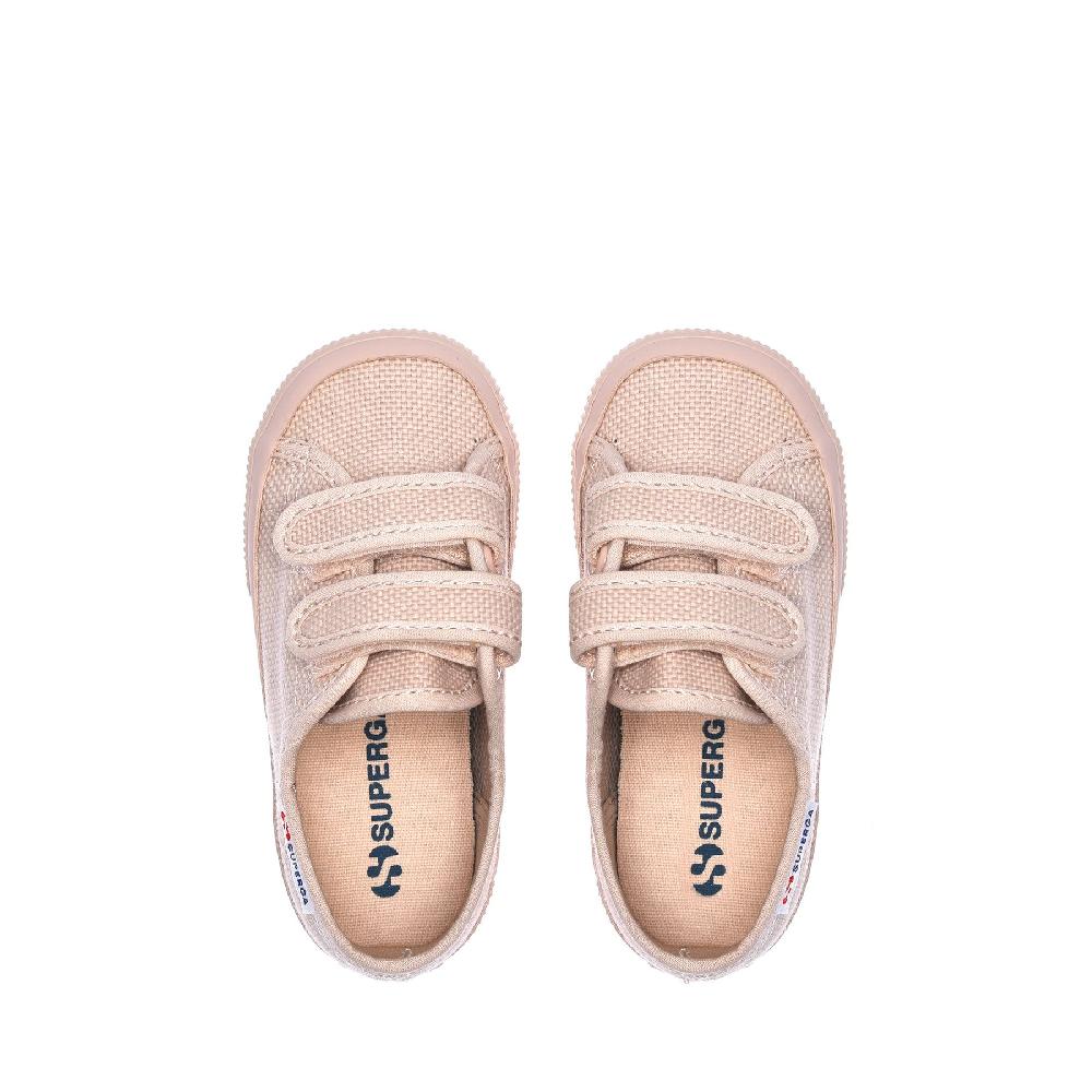 Superga 2725 STRAPS KIDSPINK SKIN NUDE Nuovo