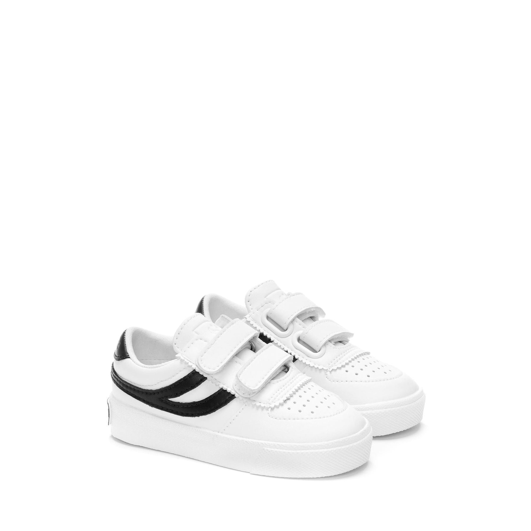 Superga 2846 KIDS SEATTLE STRAPS VEGAN MATERIALWHITE-BLUE GREY DK Pezzi Unici