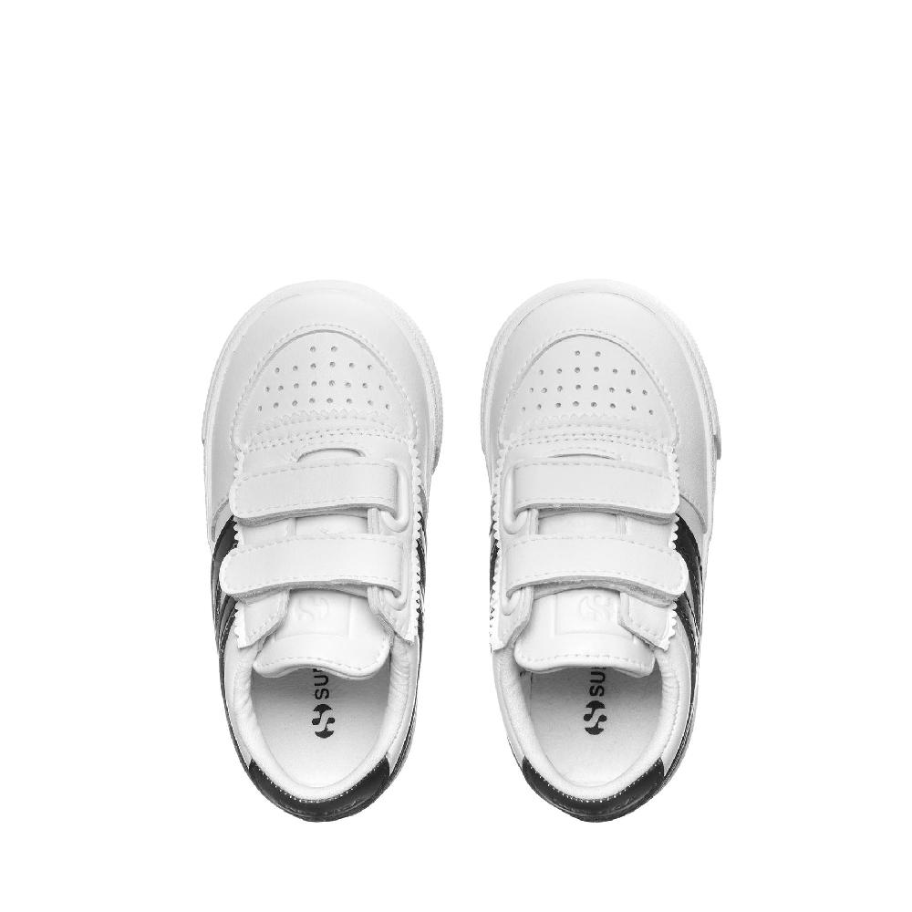 Superga 2846 KIDS SEATTLE STRAPS VEGAN MATERIALWHITE-BLUE GREY DK Pezzi Unici
