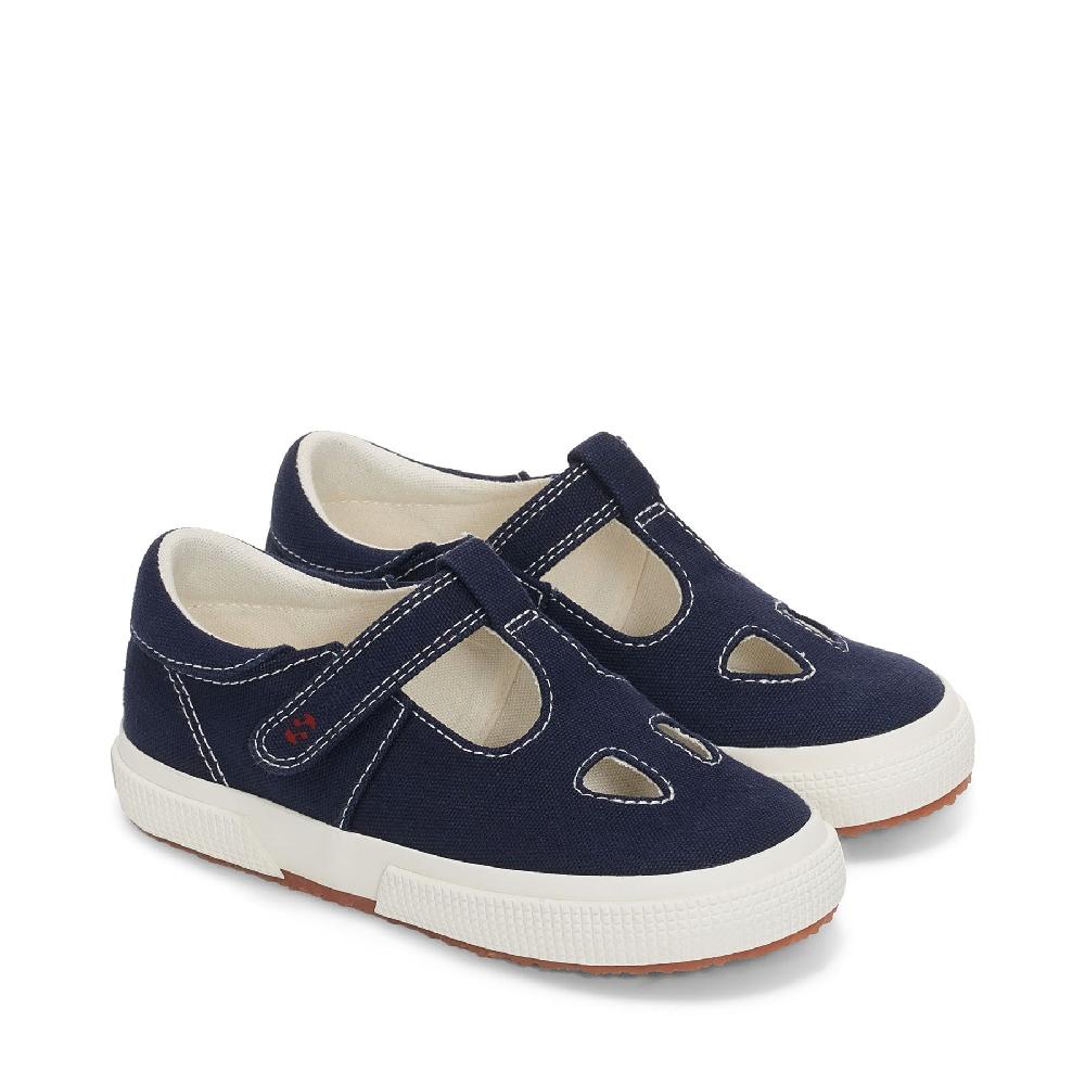 Superga 2662 KIDS COTTON EYESBLUE NAVY-FAVORIO Acquista Ora