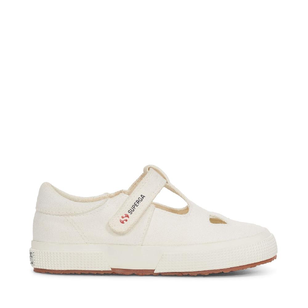 Superga 2662 KIDS COTTON EYESFULL WHITE AVORIO
