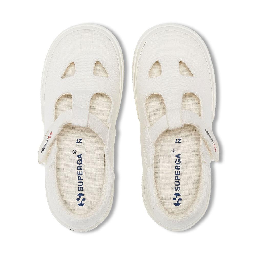 Superga 2662 KIDS COTTON EYESFULL WHITE AVORIO Consegna Veloce
