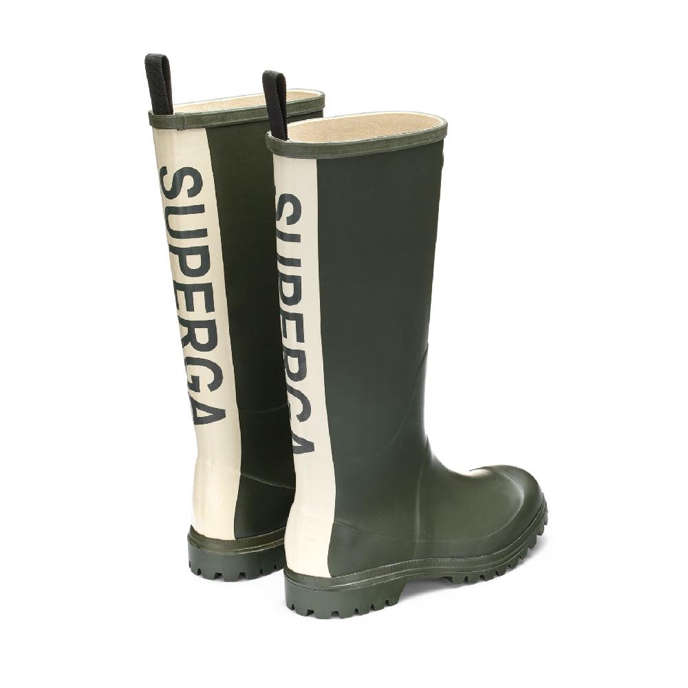 Superga 799 RUBBER BOOTS LETTERINGGREEN SHERWOOD Shopping Online