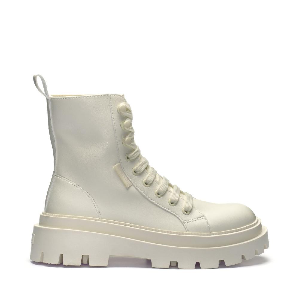 Superga 3051 ALPINA APEX HIGH VEGAN MATERIALTOTAL BEIGE NATURAL Saldi Di Fabbrica