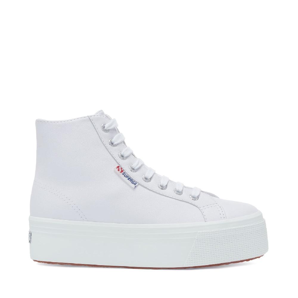 Superga 2708 HI TOP NAPPAOPTICAL WHITE I Più Venduti