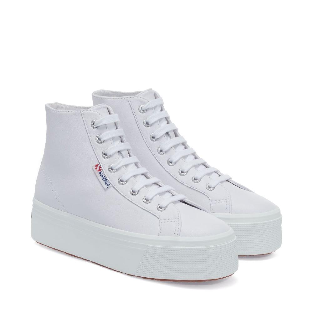 Superga 2708 HI TOP NAPPAOPTICAL WHITE I Più Venduti
