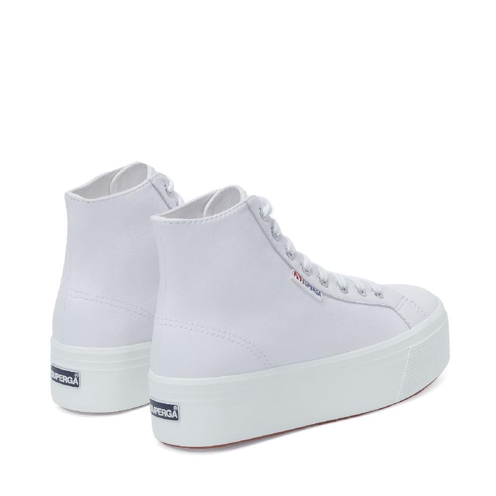 Superga 2708 HI TOP NAPPAOPTICAL WHITE I Più Venduti