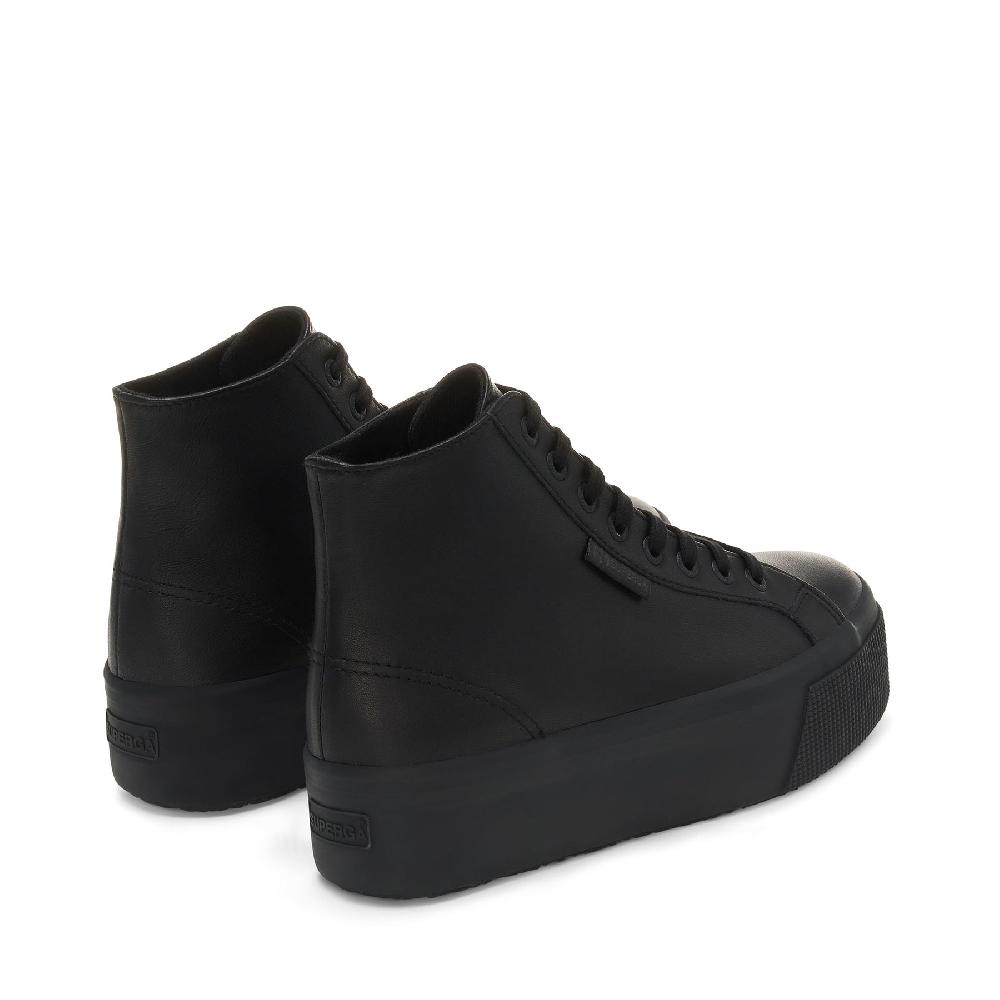 Superga 2708 HI TOP NAPPATOTAL BLACK Vendite Flash