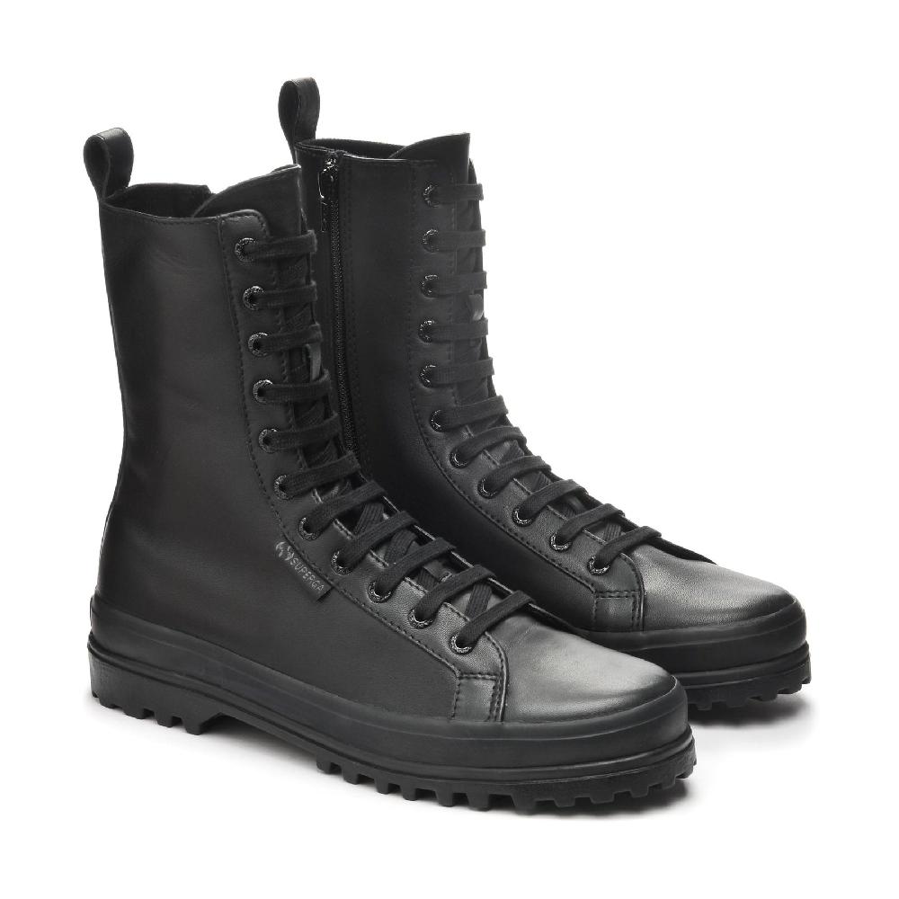 Superga 2641 ALPINA HIGH NAPPATOTAL BLACK Negozio