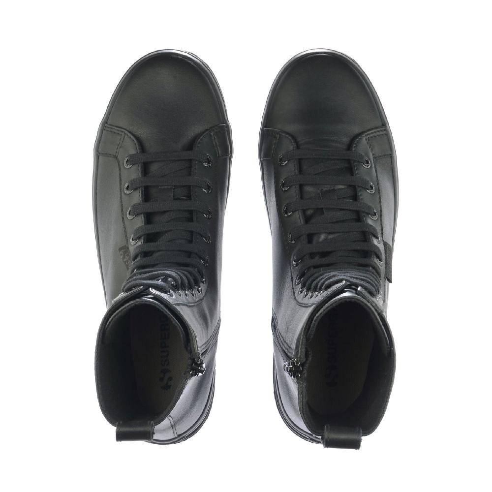 Superga 2641 ALPINA HIGH NAPPATOTAL BLACK Negozio