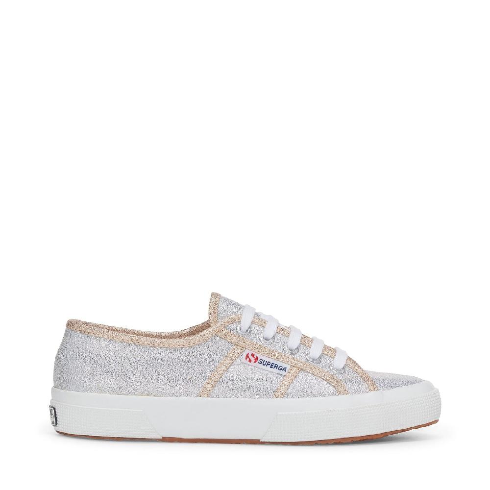 Superga 2750-LAMEWGREY SILVER-GOLD Prezzo di fabbrica