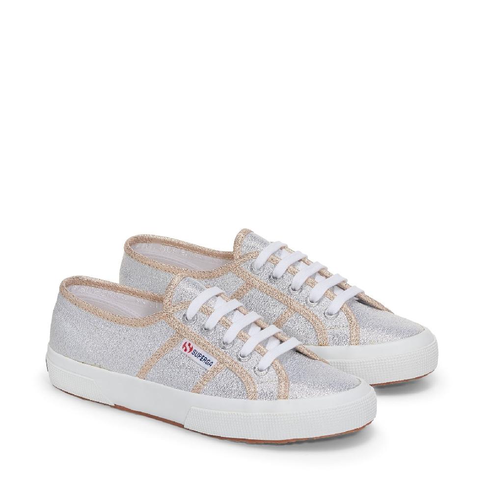 Superga 2750-LAMEWGREY SILVER-GOLD Prezzo di fabbrica